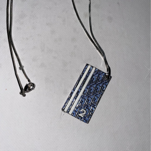 Dior Oblique Tag Necklace - Picture 3 of 5